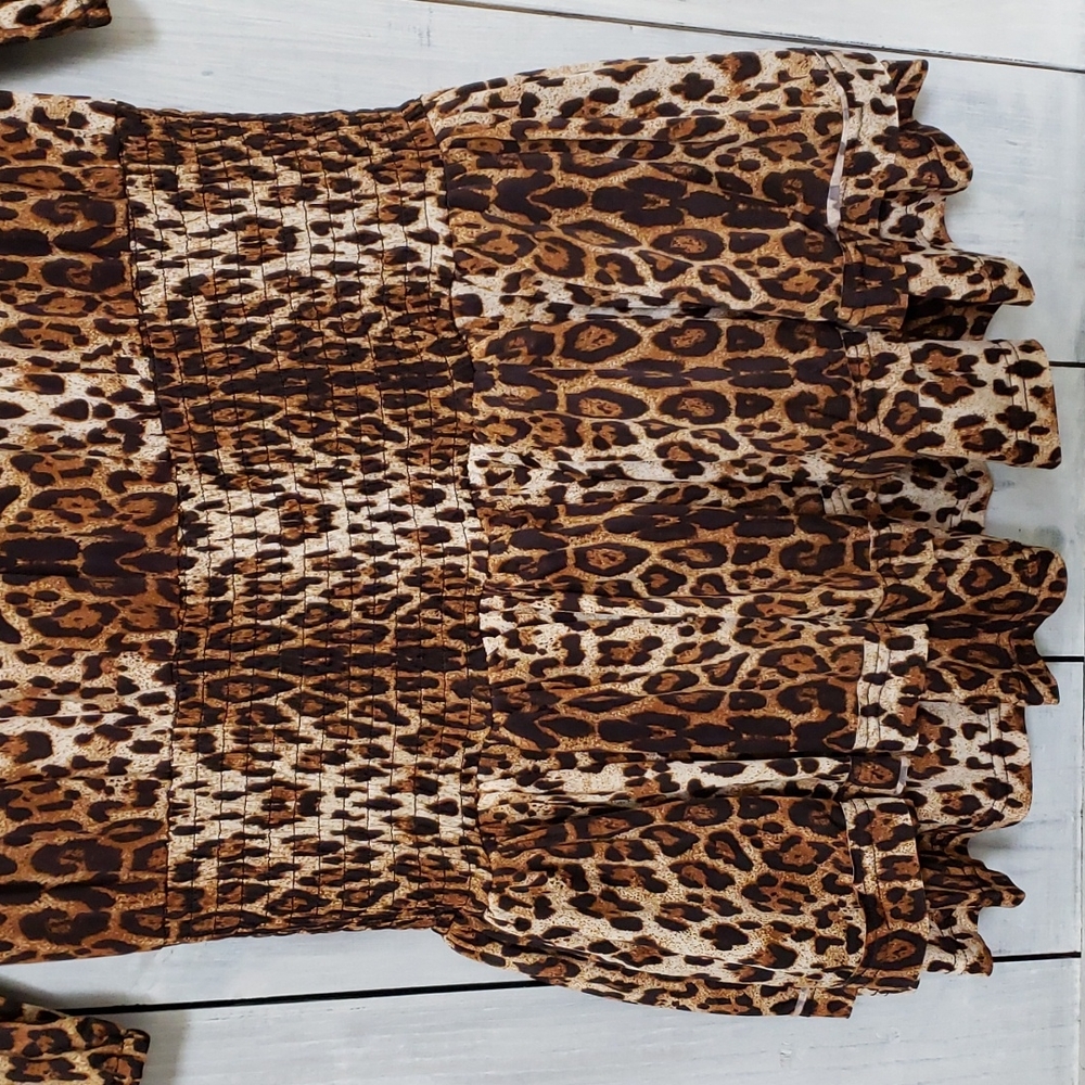 NEW Muche et Muchette Leopard Ellyn Dress - Picture 7 of 17